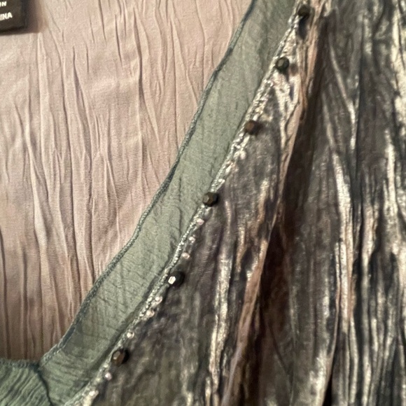 Karen Kane cap sleeve top - Picture 7 of 8